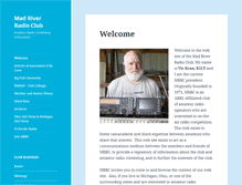 Tablet Screenshot of madriverradioclub.org